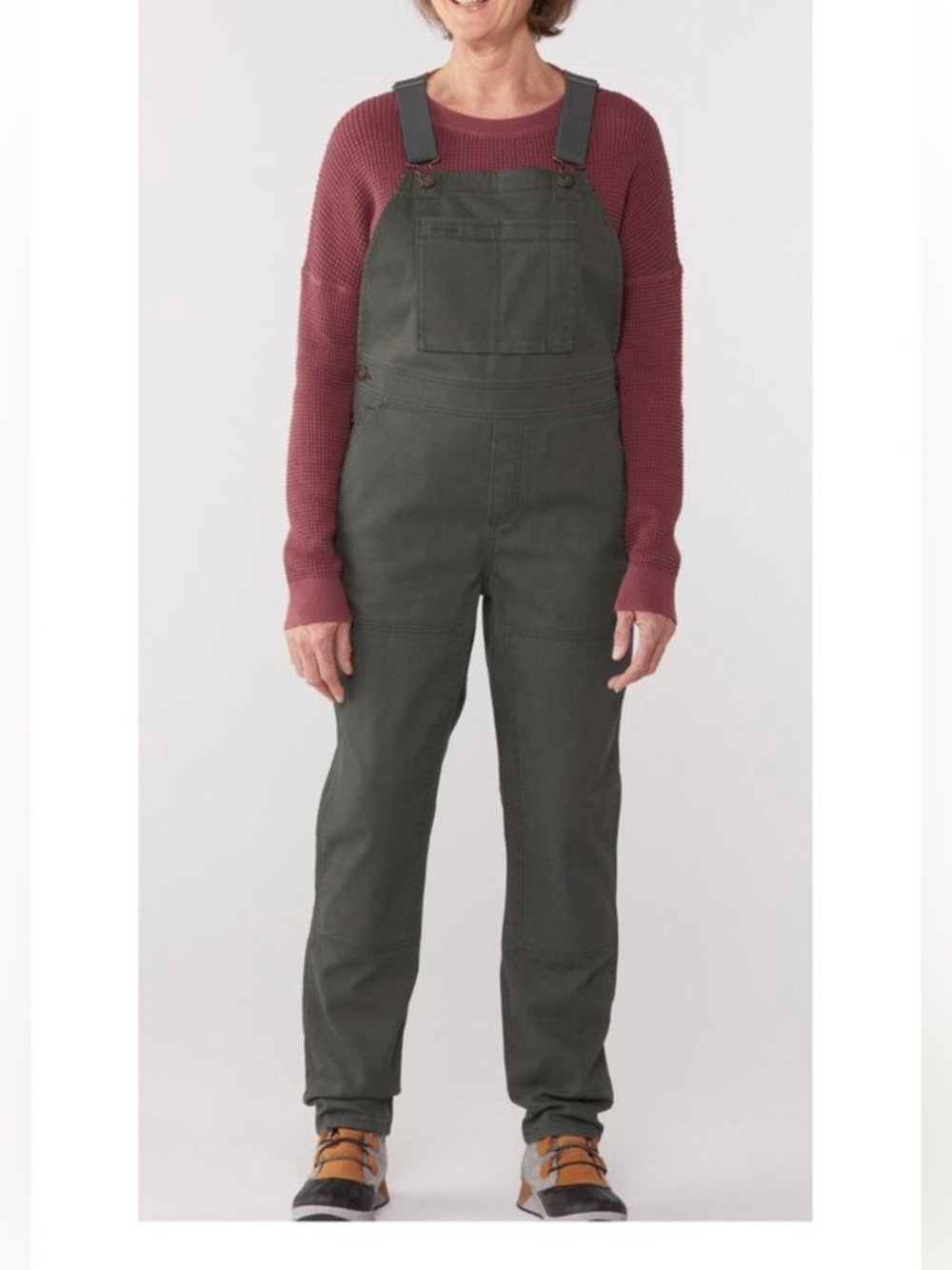 REI Cooperative Trailsmith Overalls Gray